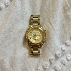 Michael Kors Gold Chronograph Watch